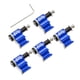 thumbnail image 3 of Guía De Cable De Bicicleta Soporte De Línea De Freno Hidráulico Abrazaderas De Alambre De Manguera Abrazaderas Azul, 3 of 3