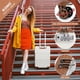 thumbnail image 2 of Set De Equipaje K1871 4 Piezas Carry On Hardside Color Crema Y Blanco, 2 of 8