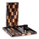 thumbnail image 1 of Set de Backgammon Bey‑Berk Leo 46 cm, tablero de madera lacada, 1 of 5