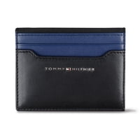 Cartera Tommy Hilfiger Rfid Compacta Reversible Para Hombre