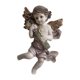 thumbnail image 1 of Escultura De Pared De ángel Querubín De Resina, Estatua De ángel Para Sala De Estar, Estante De TV, Estilo Hogare?o C, 1 of 5