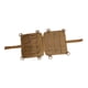 thumbnail image 4 of Silla De Camping, Reposabrazos, Bolsa, Silla, Bolsillo Lateral, Organizador Para Campamento, Césped, Artículos Diversos, Color Marrón, 4 of 5