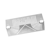 Magideal - Herramienta De Marcado De Arco De Ángulo, Herramienta De Marcado De Curvatura De Tubería De Acero, Trazador De Doble Propósito De Arco Lineal Ajustabl S