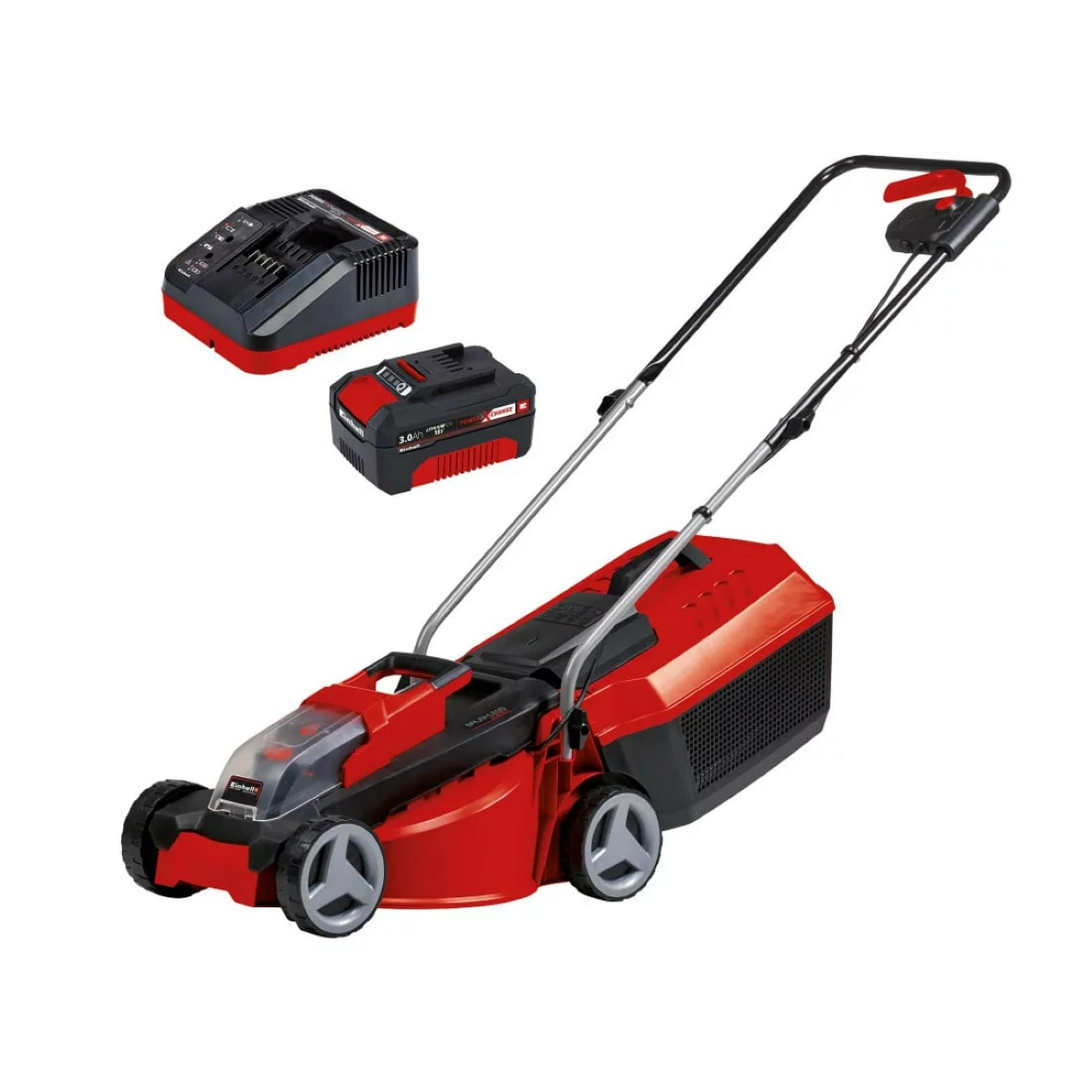 Einhell - Cortadora De Cesped Inalámbrica 18v Expert 1 Batería Pxc 30lts Ge-cm 18/33 Li