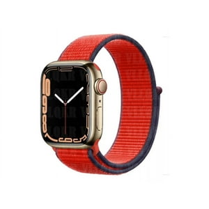 Genérico - Correa Nylon Compatible Iwatch Apple Watch 38/40/41Mm Rojo