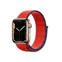 Genérico - Correa Nylon Compatible Iwatch Apple Watch 38/40/41Mm Rojo