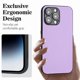 thumbnail image 3 of Funda Antigolpes para iPhone 14 Pro Max Cubierta Delgada Morado, 3 of 6