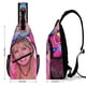 thumbnail image 2 of Lizzie McGuire Riñonera Bandolera con Estampado Integral para Hombres y Mujeres, Bolso Cruzado Gráfico de Tendencia, Mochila de Hombro Streetwear para Ciclismo y Deportes, Riñonera Versátil Casual, 2 of 6