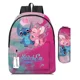 thumbnail image 1 of MINISO Disney Stitch School Bag Backpack Primary and Secondary School Students Cartoon Animation Anime Kawaii Mochila, 1 of 3