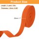 thumbnail image 2 of Uxcell Cinta de Algodón de 1 Pulgada 11 Yardas de Poliéster Algodón Tejido Correa de Cinta de Sarga para Manualidades Asas de Bolsas de Tela Cinturón para Hacer Suministros al Aire Libre, Naranja, 2 of 6