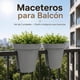 thumbnail image 4 of Set 2 Maceteros Colgante Para Balcon Terraza Jardin Plastico gris, 4 of 10