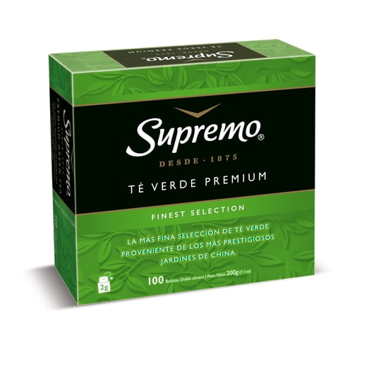 Té Verde Premium Caja 200 g Supremo