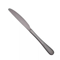 Xmhytop 4 Piezas Cubiertos De, Utensilios De Cocina Y Cubiertos Cotidianos,Cuchillo De Mesa,Negro