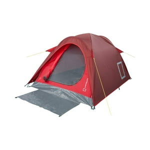 Carpa 6 Personas Fresno National Geographic Rojo Tamano Unico