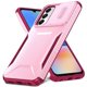 thumbnail image 1 of Funda Resistente para Samsung Galaxy A05s con Tapa Deslizante y Protección Militar Rosa, 1 of 5