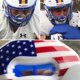 thumbnail image 3 of Protector de labios Mouth Guard Oral Mart con la bandera de los Estados Unidos, 3 of 7
