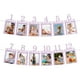 thumbnail image 1 of Decoración Pancarta Fotos Primer Cumpleaños Uxcell Rosa 12 Piezas, 1 of 3
