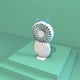 thumbnail image 1 of 1pc Portable USB Chargeable Mini Fan, Handheld Fans With Base For Desktop, Outdoor Hand Hold Fan With Phone Holder, 1 of 3