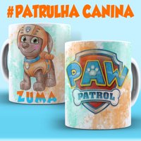 Arumistorechile - Tazon Taza Colección Paw Patrol Zuma
