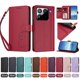 thumbnail image 4 of Funda Cartera Trébol para Xiaomi 15 Pro con Ranuras Tarjetas y Carga Inalámbrica Rojo, 4 of 6