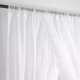 thumbnail image 3 of Velo Romantico Visillo 3 Paños 200x220cm Cortina Color Blanco, 3 of 6