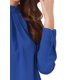 thumbnail image 5 of INSPIRE CHIC Blusa de Chifón de Otoño Invierno con Cuello Alto para Mujer, Camisa de Manga Larga Casual de Negocios S Azul Real, 5 of 6