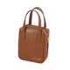 thumbnail image 4 of Bolsa De Cosméticos De Cuero PU Impermeable, Cremallera De Gran Capacidad Para Uso Diario En El Hogar Marrón, 4 of 5