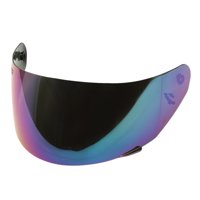 Magideal - Casco De Motocicleta Escudo Facial Completo Suministros De Piezas De Motocicleta Visor De Lente De Casco De Plástico Se La La Adaptaciónción A K5 K1 Reemplazo Vistoso