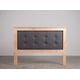 thumbnail image 2 of Cama 2 Plazas Base Europea + Colchón 34 cm con topper + Resortes Bonnell + Respaldo de madera y tapizado, 2 of 4