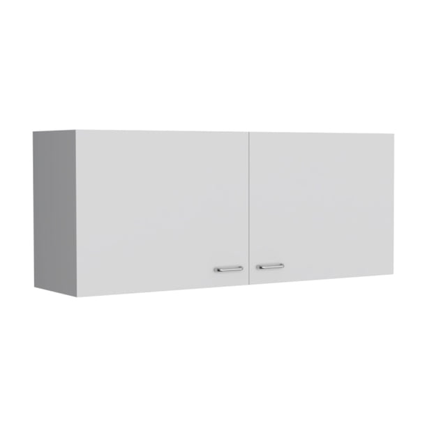 Mueble Superior De Cocina 2 Puertas 49 x 120 x 32 Cm Blanco