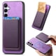 thumbnail image 2 of Funda de Cuero Magnética con Tarjetero para Samsung Galaxy A35 Cubierta Delgada Morado, 2 of 5