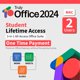 thumbnail image 1 of Software Truly Office 2024 Student para 2 usuarios Mac, 1 of 9