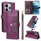 thumbnail image 1 of FOXDOCK Funda tipo Cartera para Xiaomi Redmi Note 14 4G – Cubierta de Cuero PU con Múltiples Ranuras, Bolsillo para Efectivo y Correa de Muñeca, 1 of 6