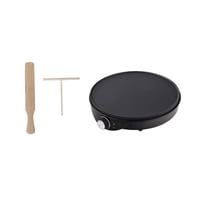 Magideal - Máquina De Crepe De Crepe Eléctrico Pan De Crepé Compacta, Portátil, Alero De Panqueques Sin Palanca De Casas Multipropósito Para Huevos De Crepes De