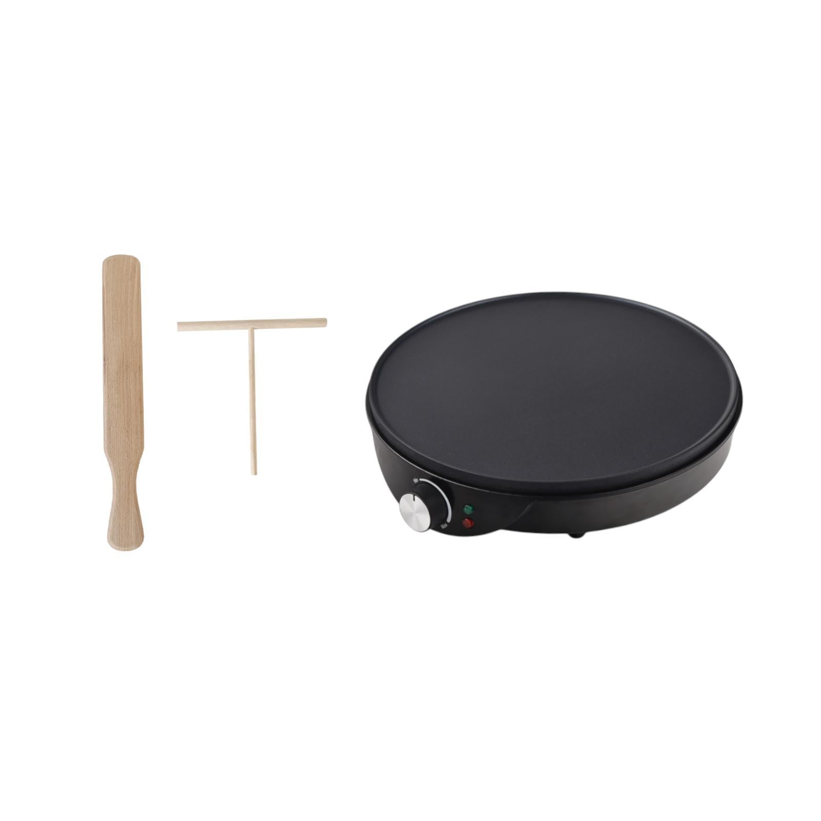 Magideal - Máquina De Crepe De Crepe Eléctrico Pan De Crepé Compacta, Portátil, Alero De Panqueques Sin Palanca De Casas Multipropósito Para Huevos De Crepes De