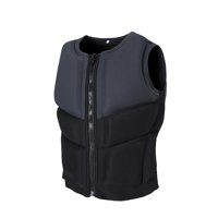 Magideal - Chaleco Salvavidas Para Navegación, Compacto, Multiusos, Con Cierre De Cremallera, Portátil. S