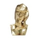 thumbnail image 4 of Estatua De Pensador De Resina, Decoración Del Hogar, Figura Abstracta Para Escritorio, Armario, Estantería, Sin Escuchar, 4 of 5