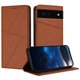 thumbnail image 1 of Funda Cartera Magnética para Google Pixel 6 Protección Antichoque con Ranuras Marrón, 1 of 6