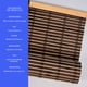 thumbnail image 4 of Cortina Roller Bambu Persiana Enrollable 120 X 200 Cafe Oscuro Guiza, 4 of 7
