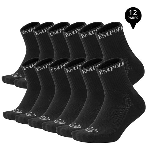 Giovacchino - Pack De 12 Calcetines Cortos Deportivos Mujer