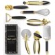 thumbnail image 1 of Juego de Utensilios de Cocina STYLED SETTINGS 8 Piezas Negro y Dorado, 1 of 8