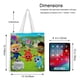 thumbnail image 5 of Morphle y las Mascotas Mágicas Bolso de tela con estampado de lienzo para mujer, bolsa de compras reutilizable y estética, con cremallera interior, regalo para mujer,40*40cm., 5 of 6