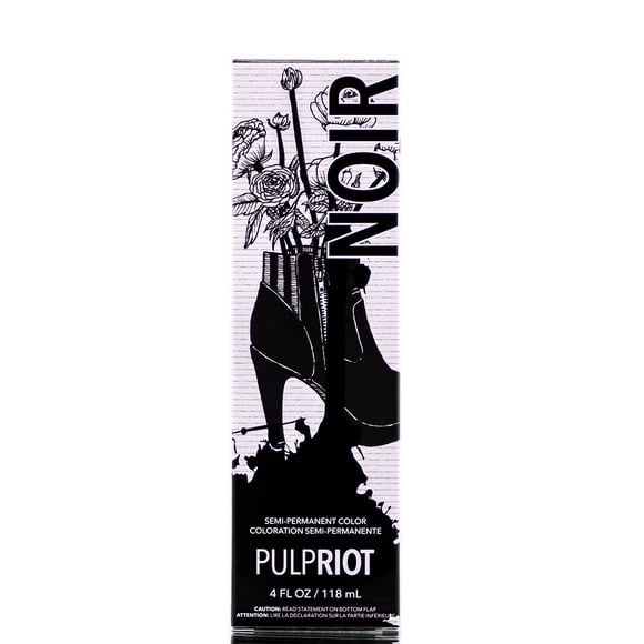 Color semipermanente Pulpriot Noir Black 118 ml
