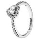 thumbnail image 2 of Anillo Pandora Corazón Elevado Plata Esterlina, 2 of 3