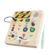 thumbnail image 1 of Tablero Ocupado LED Montessori Ayuda Para Enseñanza Juguete Con Interruptor LED Para Juguete De Viaje, 1 of 2