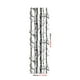 thumbnail image 1 of 1pc Simple Birch Tree Contact Paper, Black & White Home Decor, Self-Adhesive Wallpaper For Cabinet Table Chair Room Backdrop Renovation, 1 of 3