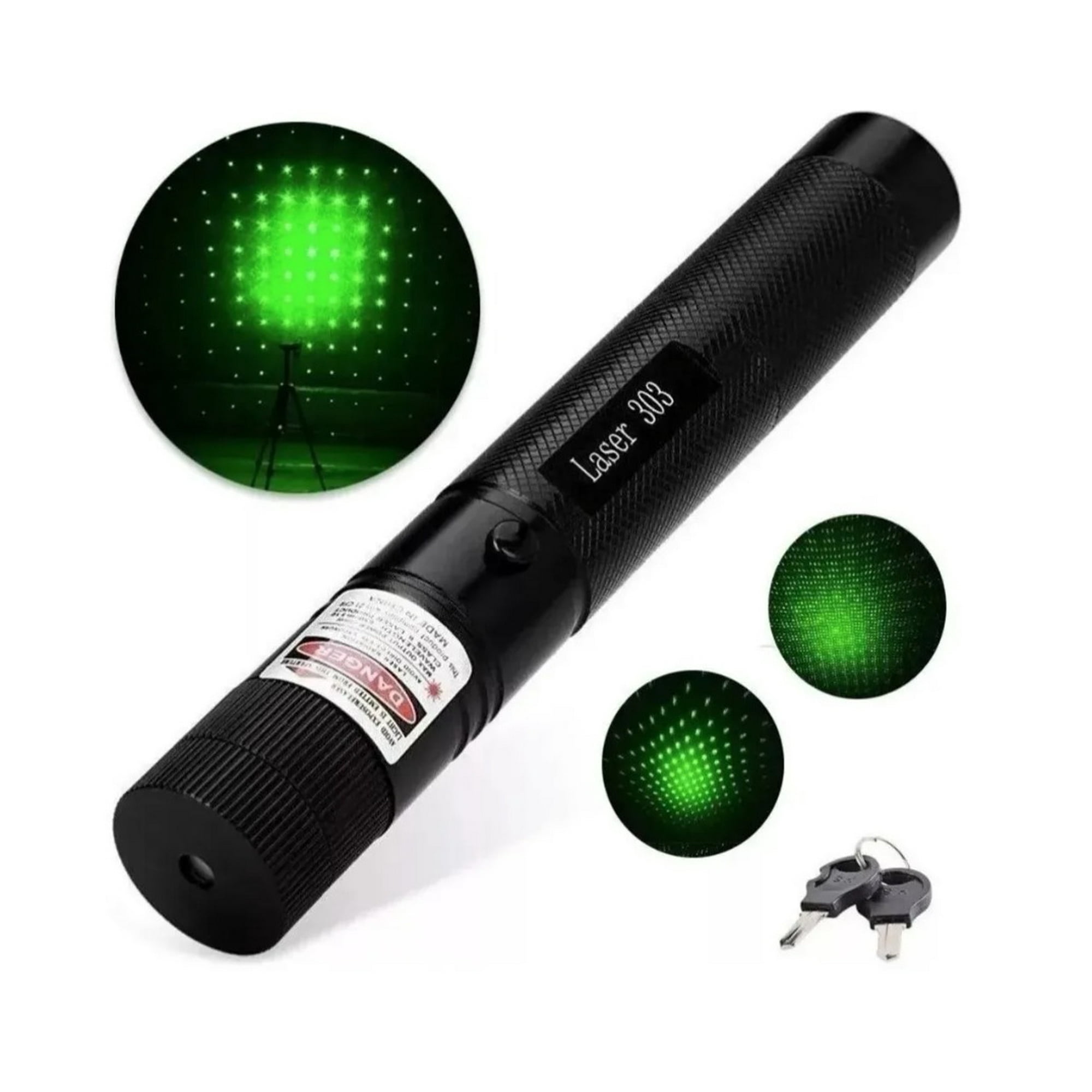 Tomasstore - Puntero Astronómico Verde Batería 10000 Mw