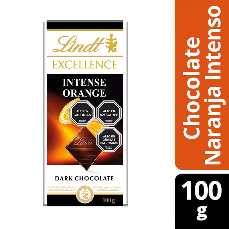 Chocolate Negro Excellence Naranja Intenso 100 g Lindt