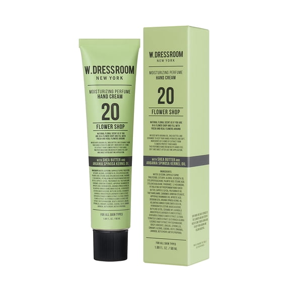 Crema de manos W.Dressroom 50 ml, no grasa, Flower Shop