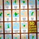 thumbnail image 4 of Juego de cartas con 100 imágenes de países del mundo con funda con diapositivas, 4 of 9